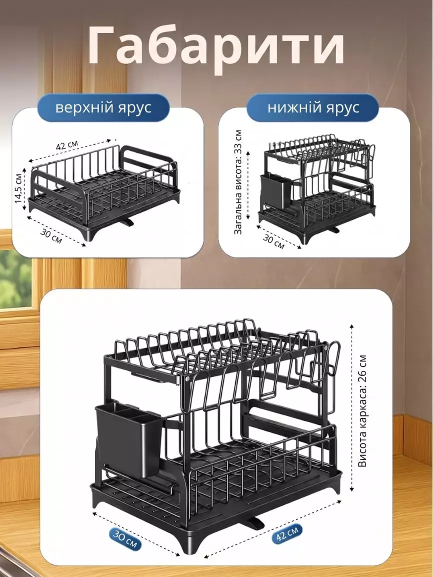 Сушарка для посуду - Зображення 8
