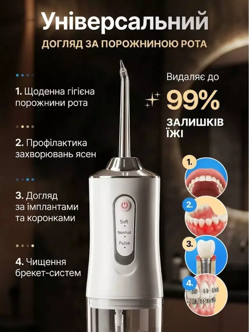 Портативний іригатор - Зображення 2