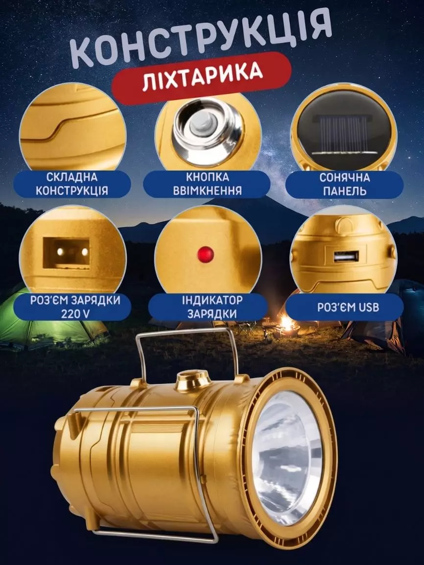 Кемпінговий ліхтар - Зображення 5