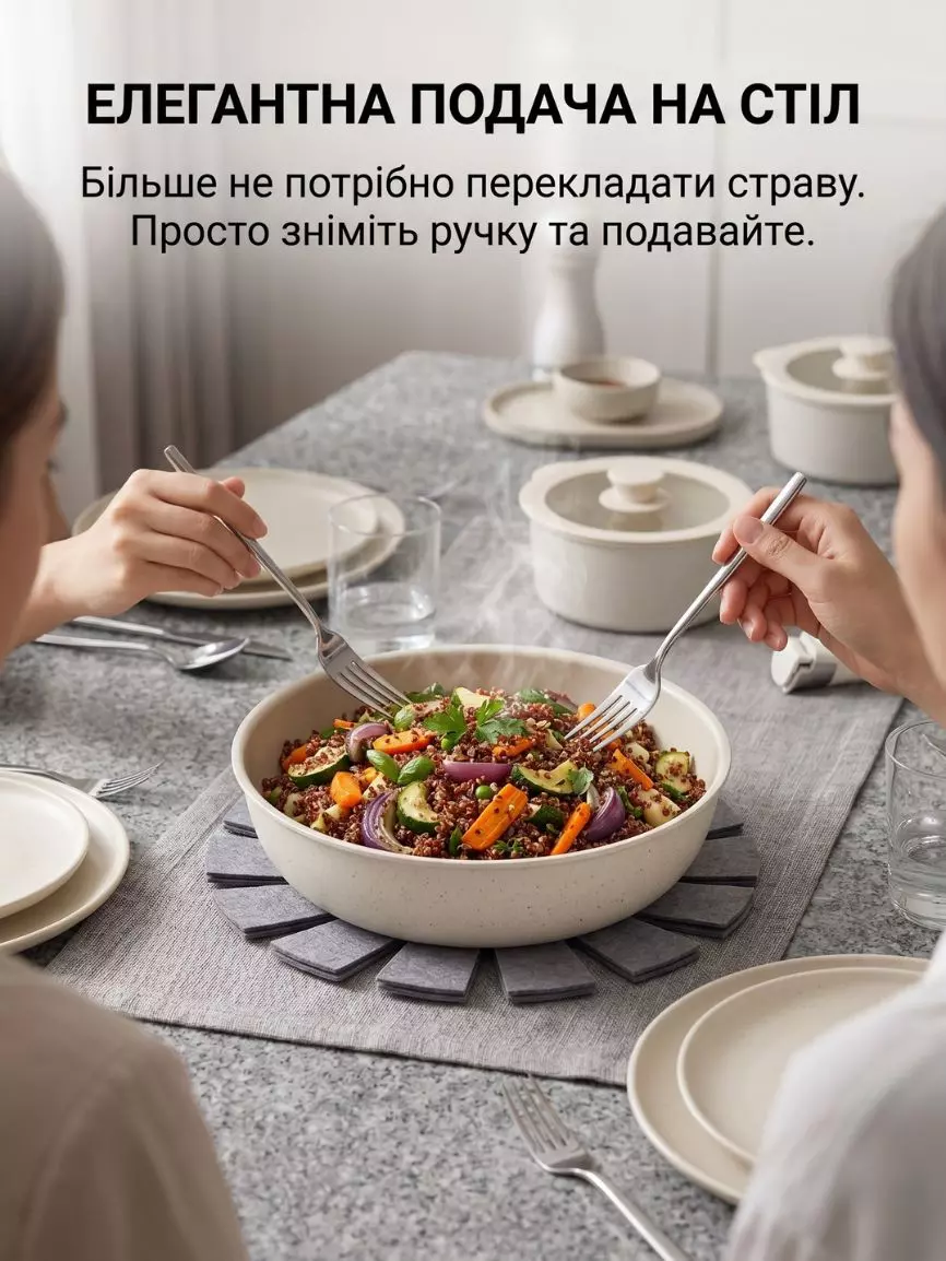 Набір посуду 15 в 1 - Зображення 6