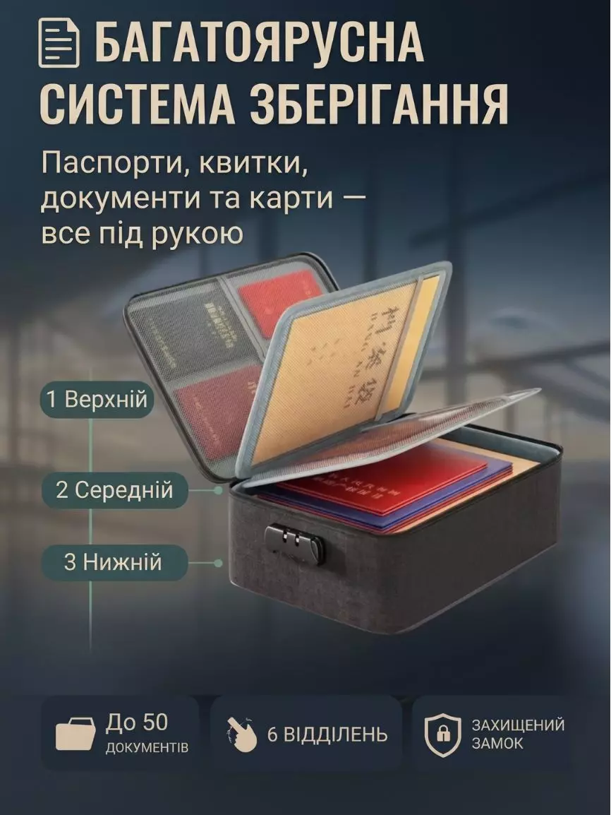 Органайзер для документів - Зображення 3