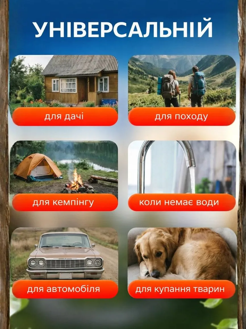 Портативний душ - Зображення 2