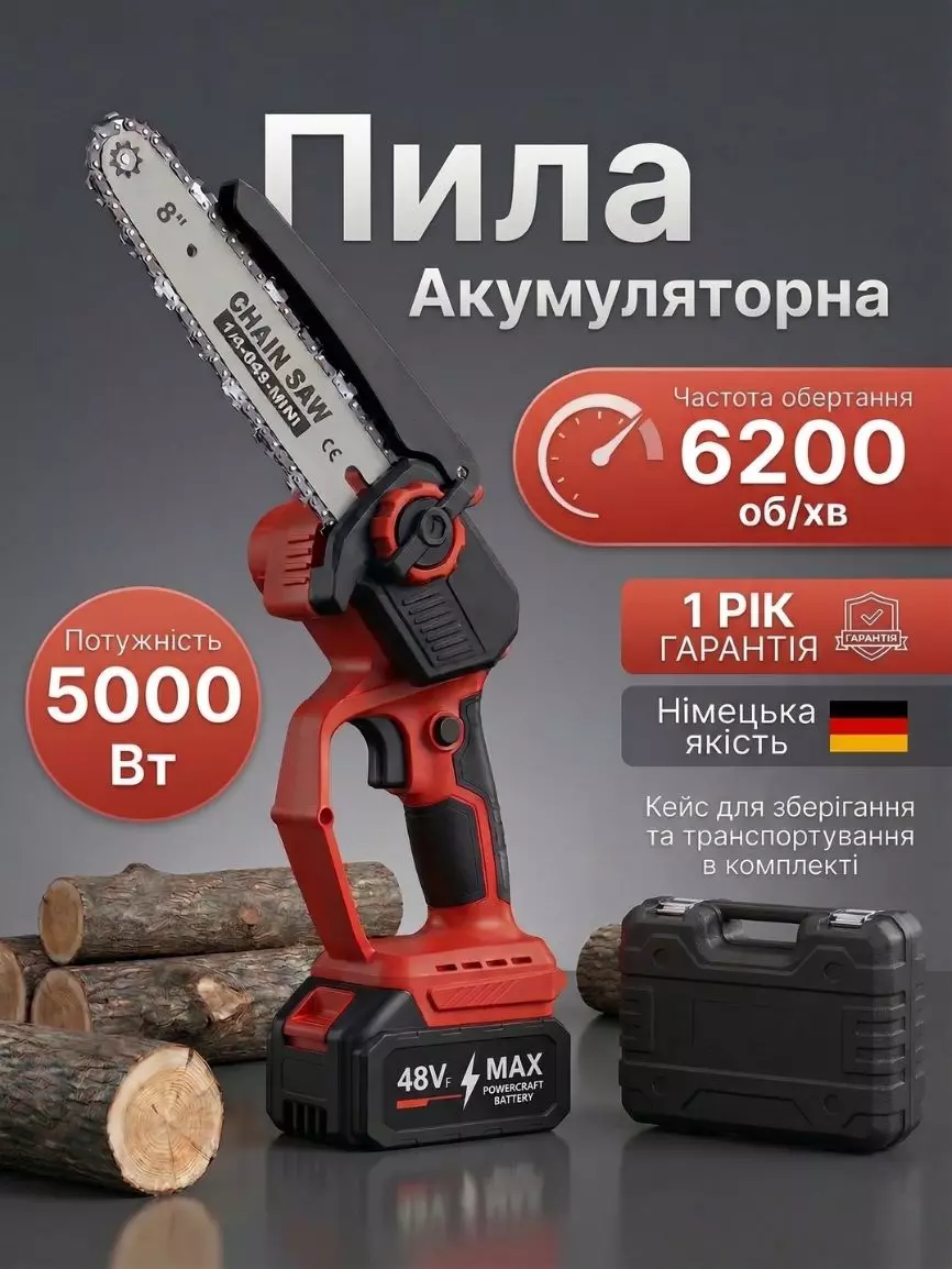Акумуляторна міні-пила